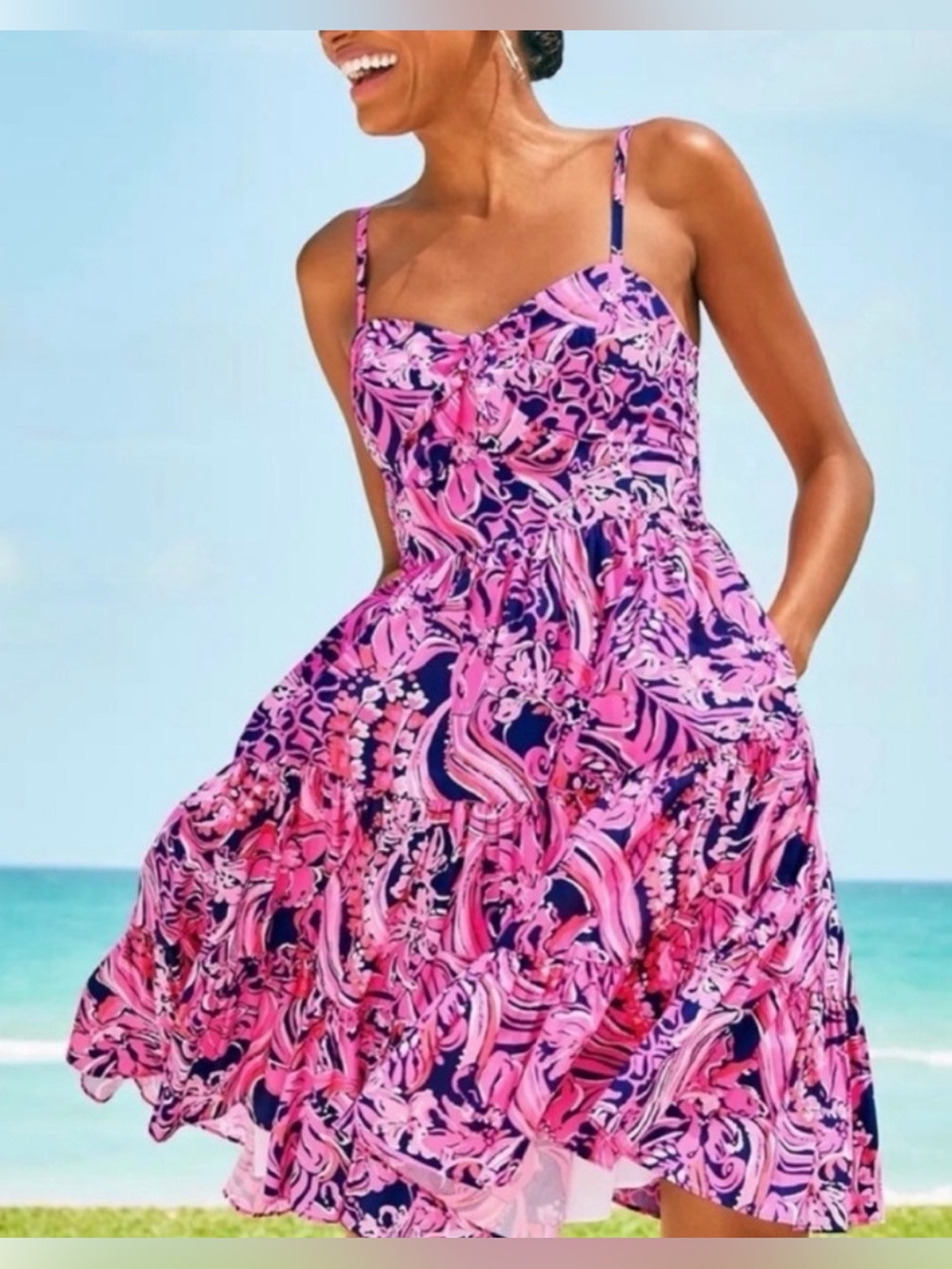Lilly Pulitzer Adalia Tiered Dress NWOT